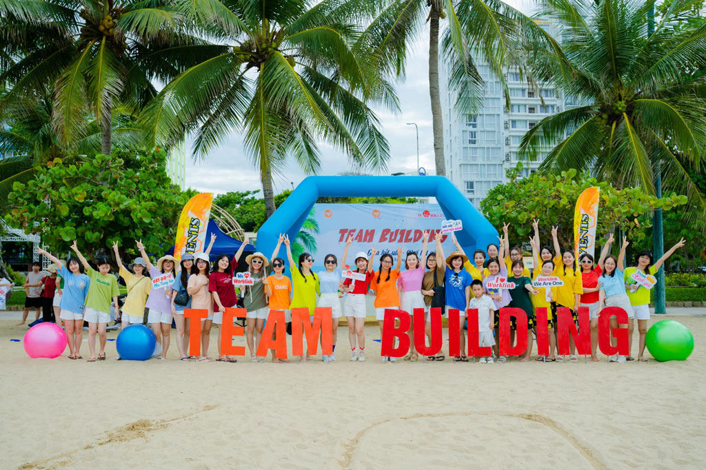 team building bãi biển