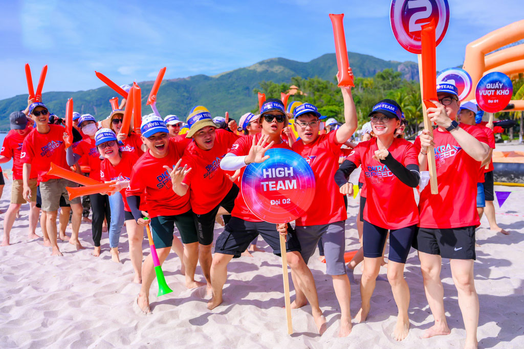 trò chơi team building ngoài trời