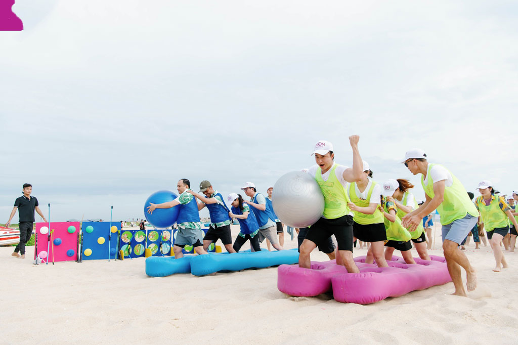 trò chơi team building ngoài trời