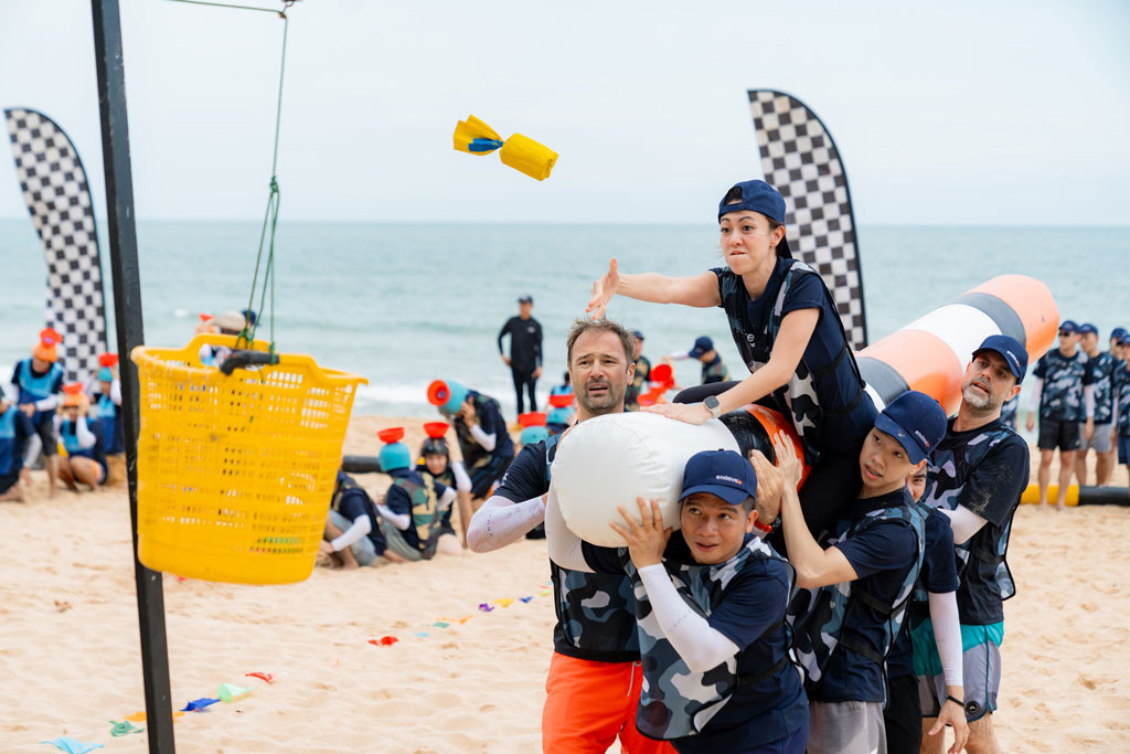 trò chơi team building ngoài trời