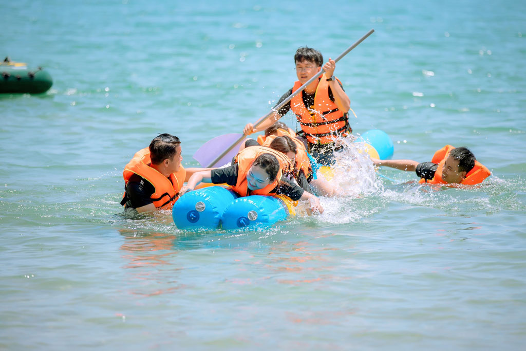 trò chơi tổ chức team building